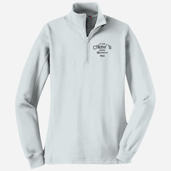SPORT-TEK® Ladies 1/4 Zip Sweatshirt (Embroidery) Thumbnail
